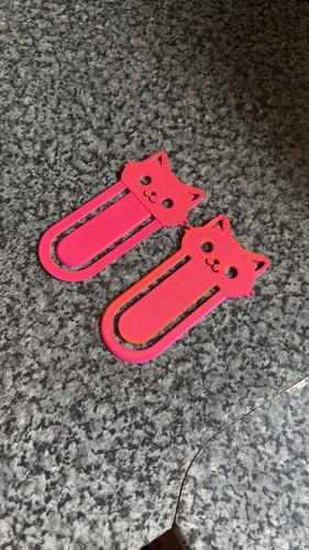 Cute cat bookmarks - 🐱, 3d