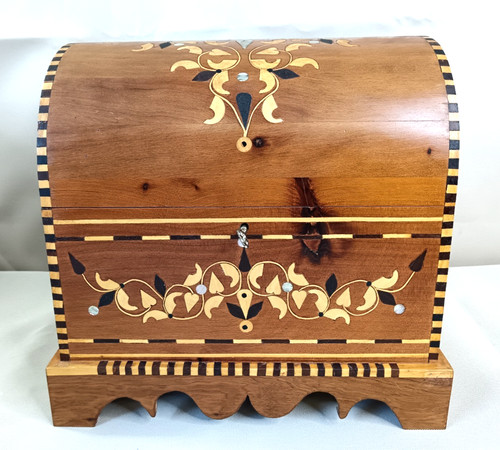 Large domed top inlaid - domed,