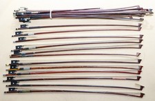 old violin viola cello bow