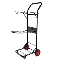 Tack Cart with Saddle Rack