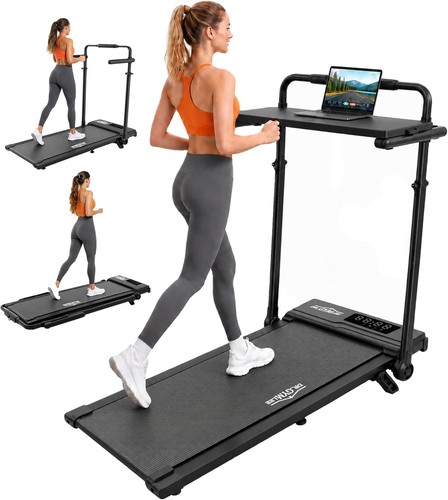 Folding treadmill walking pad - folding,