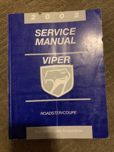 2002 viper roadster coupe - viper, roadster/coupe