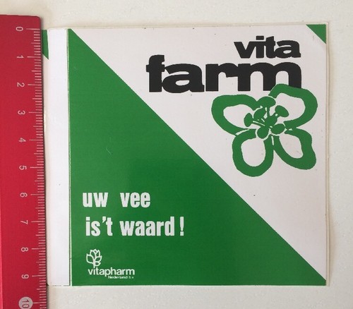 Decal vita farm - vita, uw