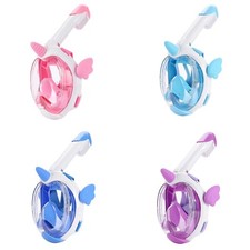 Snorkel Mask Full Face for Kids Unicorn Diving Scuba Goggles Anti-Fog Swimming