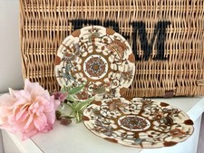 Pretty Pair Of Japanese Porcelain Plates