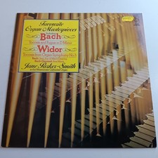 Jane Parker-Smith / Favourite Organ Masterpieces / Bach / VINYL LP EX FAST POST
