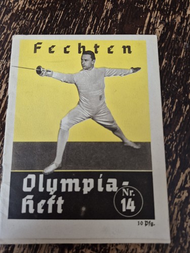 Ww2 german olimpic booklet - ww2,