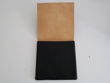 Bvlgari Black Leather Jewellery Travel Case Pouch