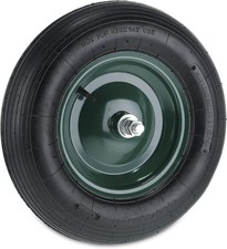 4.80 4.00-8 Wheelbarrow Tyre, Pneumatic Spare Wheel, Steel Rim AUCTION