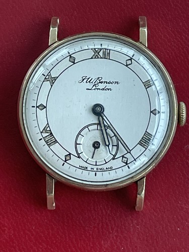 Vintage 1949 benson 9ct - j.w.,
