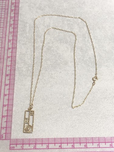 375 yellow gold mackintosh - 9k,