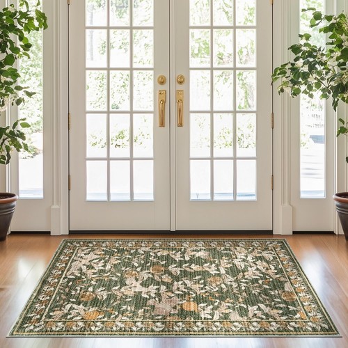 Topick floral washable area - topick,