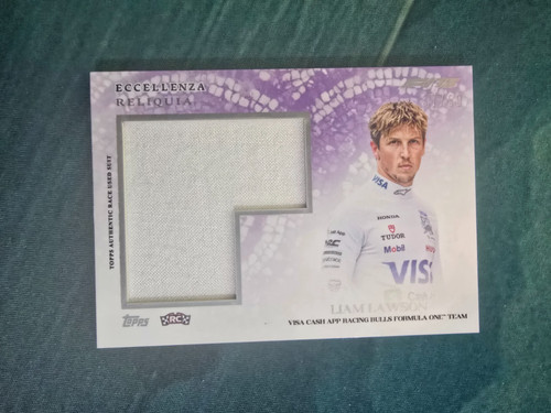 Liam lawson 2025 topps chrome - 2025,
