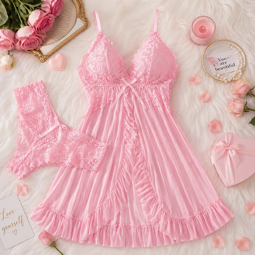 Sexy women lace - lingerie, set