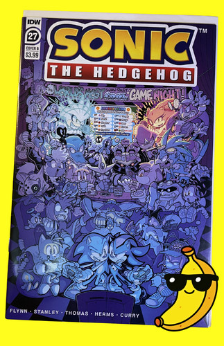 Sonic the hedgehog cover b - the,