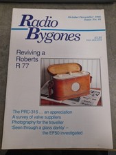 Vintage RADIO BYGONES, issue No. 43, Oct/Nov 1996 Reviving a Roberts R77