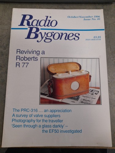 Vintage radio bygones - vintage, issue
