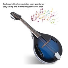 A Style Mandolin Wooden 8