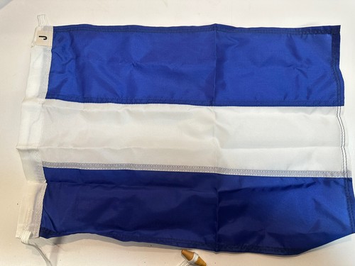 Code sewn nautical courtesy - j,