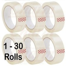 Packing Tape Clear strong tape rolls parcel sellotape 24MM X 35M selotape tape