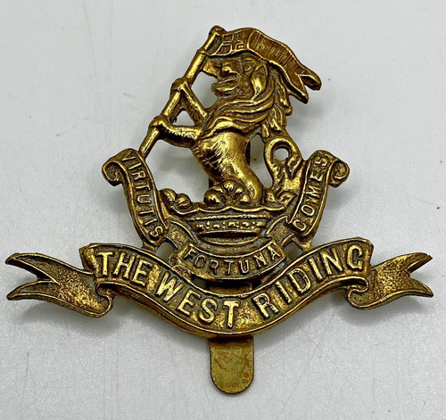Ww1 the west riding brass - ww1,