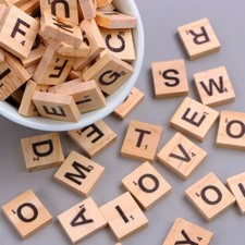 100-2000 Wooden Scrabble