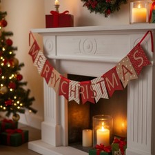 Xmas Merry Christmas Bunting