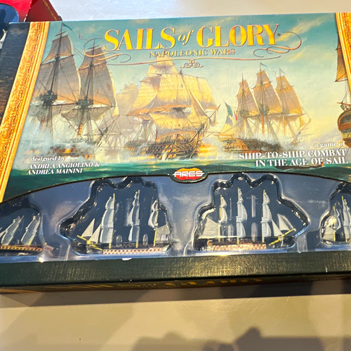 Ares sails glory napoleonic - ares,