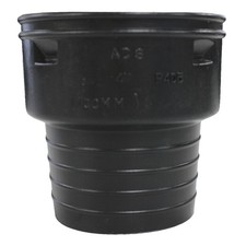 ADS 0662AAHAN Polyethylene Snap Corrugated-to-Clay Pipe Adapter 6 Dia. in.