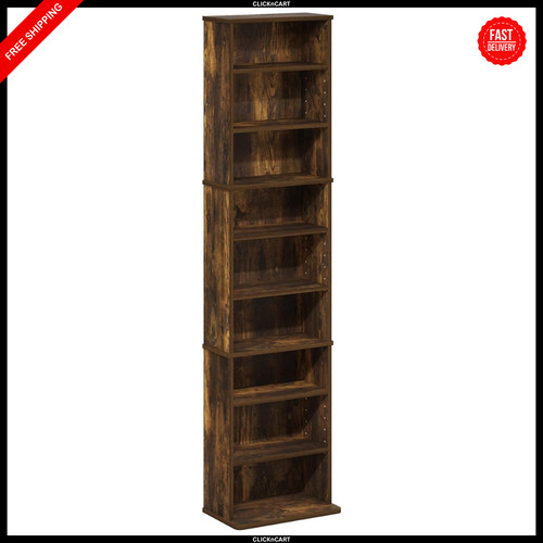 Shelf media storage tower - media,