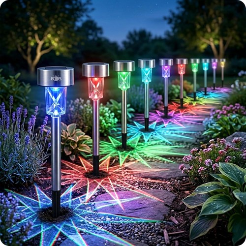 10pack solar stake - solar, lights