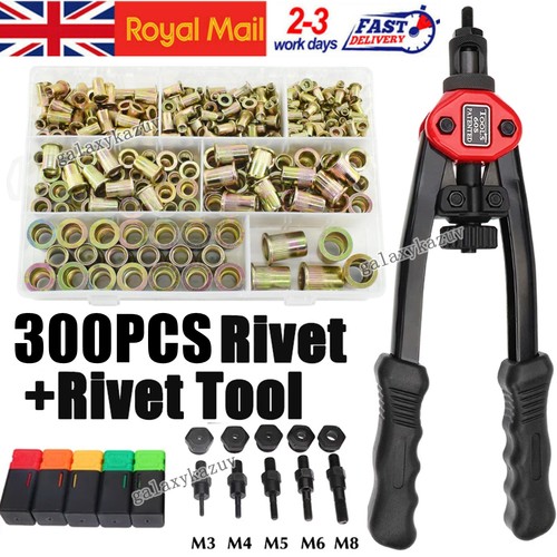 300pcs mixed rivnuts blind - blind, set