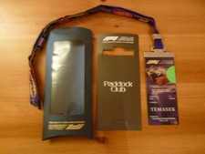 F1 2018 Paddock Club Pass/Lanyard Window Box - Singapore Grand Prix