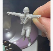 1/72 Military Soldier Resin