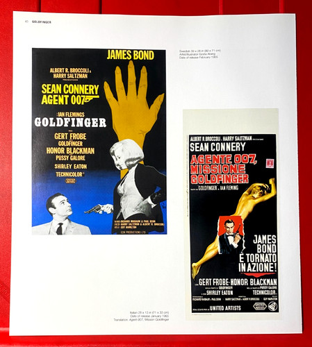 Goldfinger james bond sean - james,