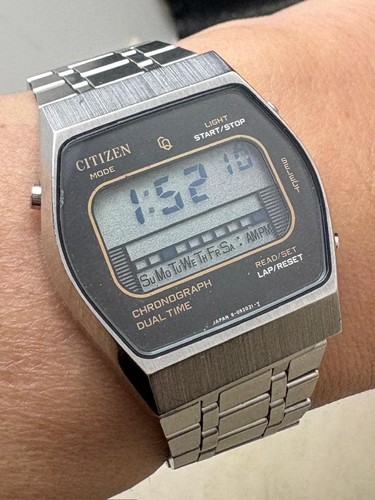 Vintage 1970s citizen lcd - vintage,