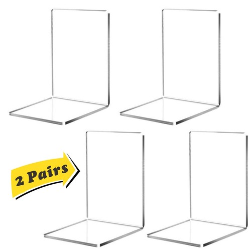 Pair plastic bookend - 1/2, of