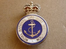 SILVER ENAMEL BADGE ROYAL