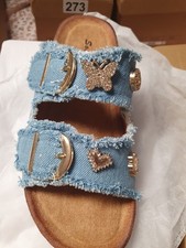 BnibLight Denim Blue Sliders