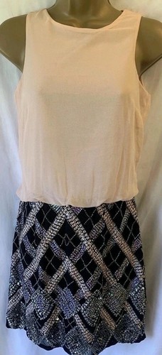 Lipsy sheer peach - &, black