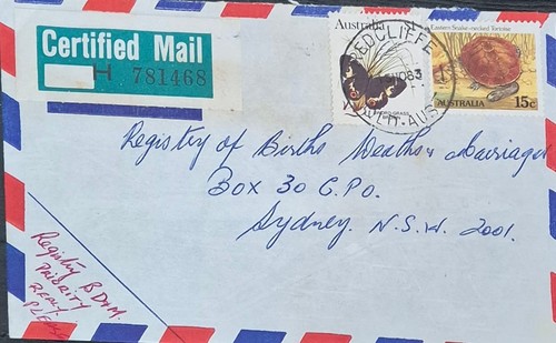 1983 redcliffe qld certified - 1983,