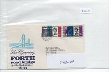  GB - First Day Cover (5010)  1964 Forth Road Bridge - pmk Solihull