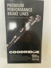 Fits Triumph Sprint ST 1050 2005-2012 Goodridge Rear Brake Line Kit - Clear