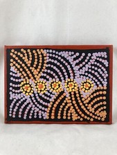 RARE Aboriginal Dot Painting Australian Artist KIM BUTLER 1971 - 2016 painting 6