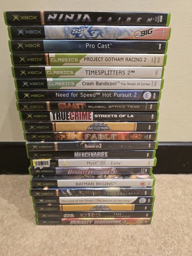 X21 original xbox games - xbox, bundle