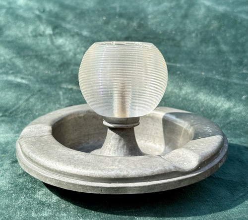 Unusual antique glass ribbed - unusual,