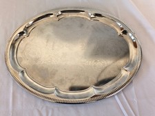Serving Tray Silver Colour