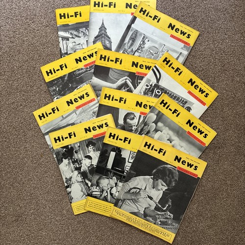 News magazine job lot - hi-fi,