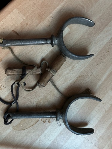 Pair vintage antique - pair, row