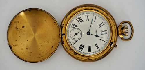 Gent vintage timex - gent's, gold